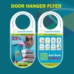 Door Hanger Flyer Multicolor Front & Back 5000Pcs