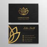Gold Foil Matt Laminated Business Card 400Gsm (1000Pcs) - Image 2