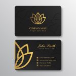Gold Foil Matt Laminated Business Card 400Gsm (1000Pcs)