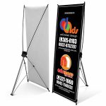 X Banners 60cm x 160cm Stand & Printing