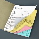 Cash Invoice, TAX Invoice  NCR Book A5 Size One Color Printing (White Pink Yellow Blue Play) - Image 4
