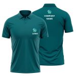 Polo T-Shirt (Mesh Fabric) Half Sleeve Computerized Logo Embroidery