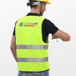 Safety Vest Reflective High Vis Construction Vest with Customized  Print/Embroidery (Min10 Pcs) - Image 3