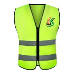 Safety Vest Reflective High Vis Construction Vest with Customized  Print/Embroidery (Min10 Pcs)
