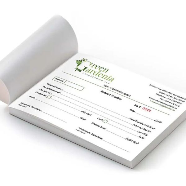 Premium Receipt Voucher Printing